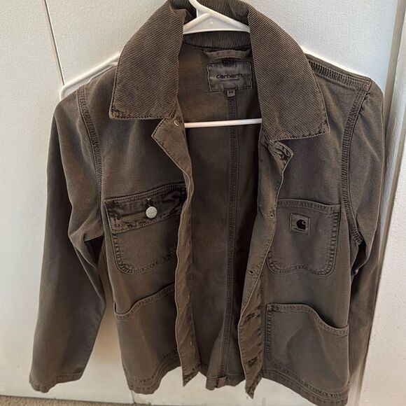 Carahartt XS grey jacket new - Picture 2 of 7